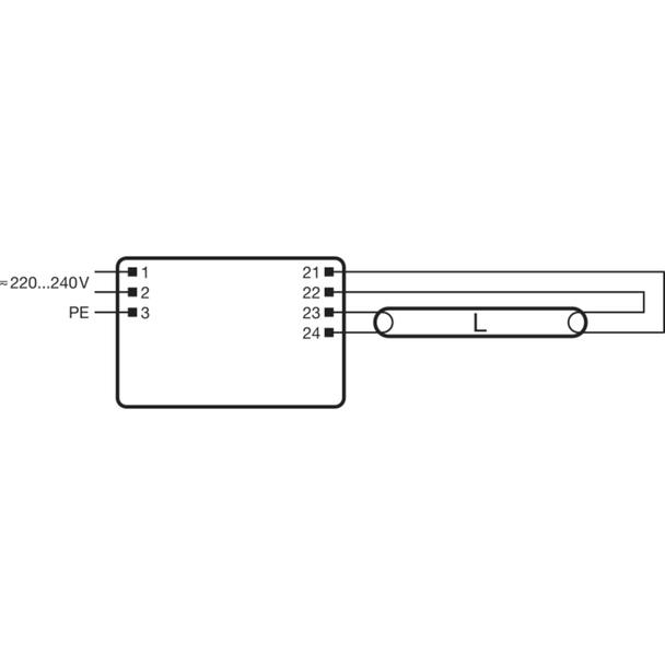 Statecznik elektroniczny Quicktronic Intelligent 1x35 49 80 GII
