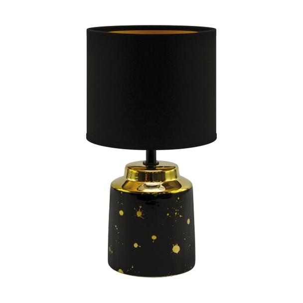 Lampka stołowa nocna HELENA E14 czarna 03788 IDEUS