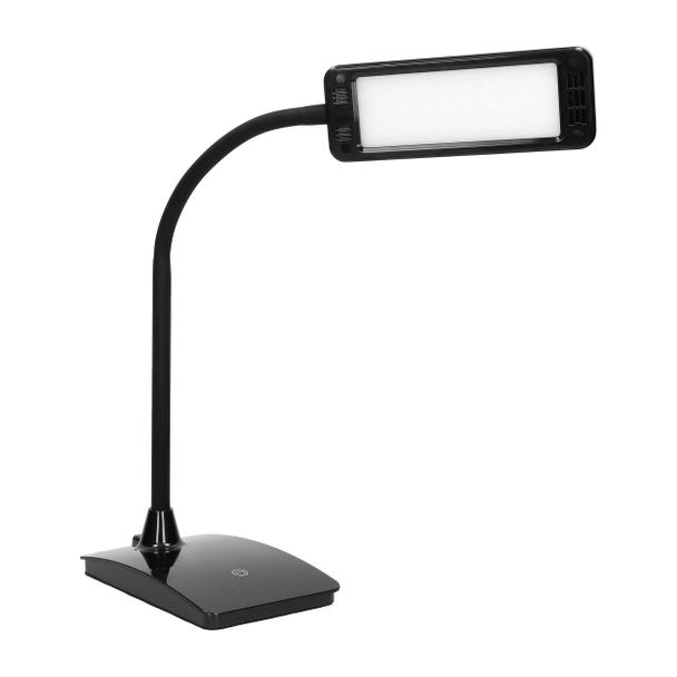 Lampka biurkowa LED 6W szkolna nocna regulacja jasności ściemniania czarna VIRONE DL-8/B ORNO