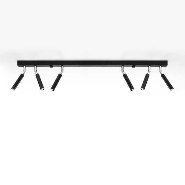 Sollux Plafon EYETECH 6 czarny SL.0901