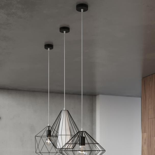 Sollux Lampa wisząca DEMI czarna SL.0298