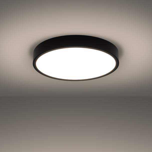 Plafon ONYX 50 czarny LED 3000K