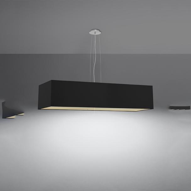Sollux Żyrandol SANTA 120 czarny SL.0782