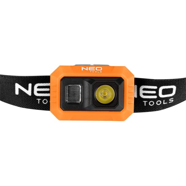 Latarka czołowa akumulatorowa 500 lm USB COB LED NEO TOOLS GTX 99-115 GTX Poland