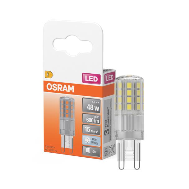 LAMPA LED PIN50 CL 4,8W/840 230V G9