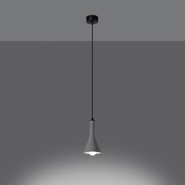 Sollux Lampa wisząca REA 1 beton SL.1223