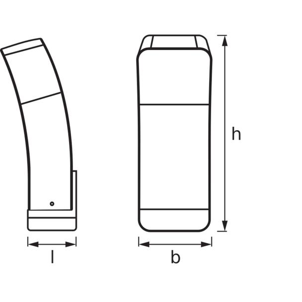 Oprawa SMART+ WIFI CURVE WALL RGBW SI