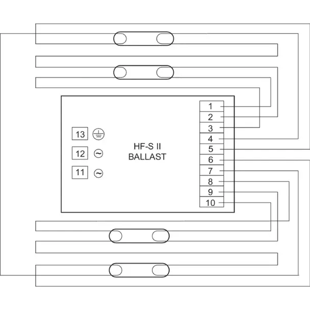 Statecznik transformator elektroniczny HF-S 3/418 TL-D II 220-240V 9,13713E+11 PHILIPS