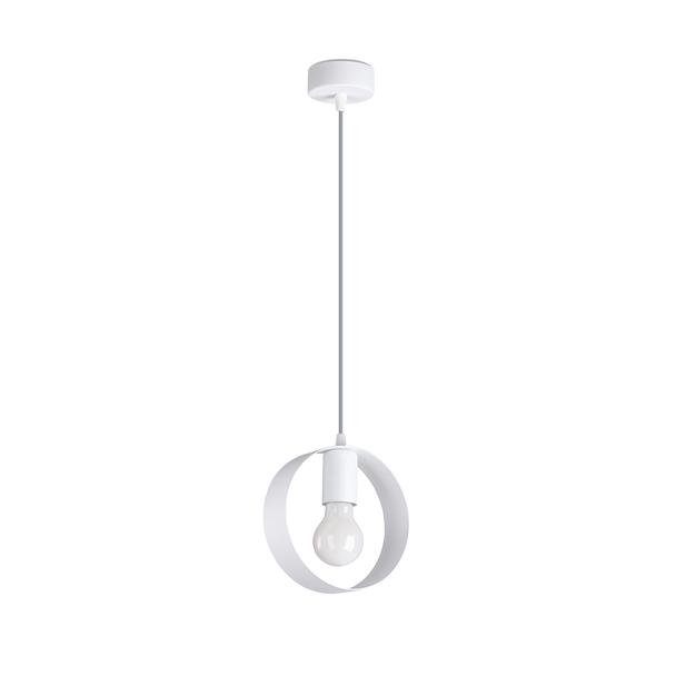 Sollux Lampa wisząca TITRAN 1 biała SL.1137
