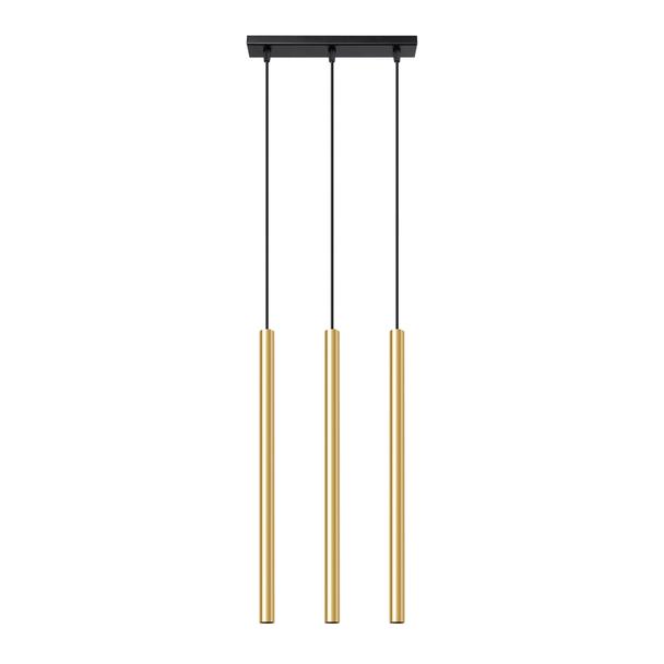 Sollux Lampa Wisząca PASTELO 3L złoty połysk SL.1196