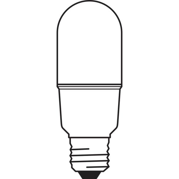Lampa LED STAR CL STICK FR 75 non-dim 10W 827 E27