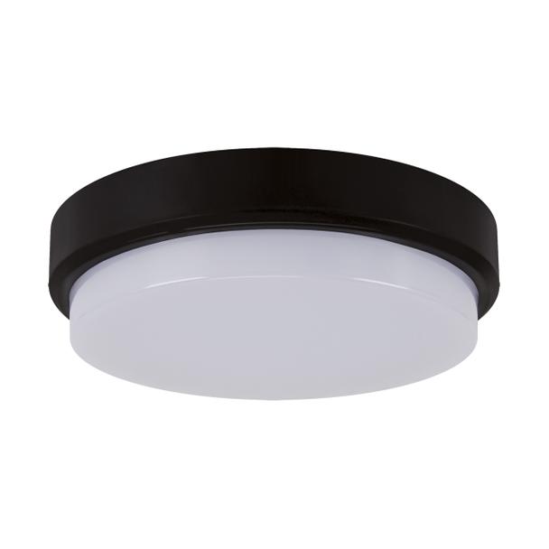 Ideus plafon zewnętrzny LED Aron C 18W 1960lm 4000K czarny O21cm IP65 03801 IDEUS