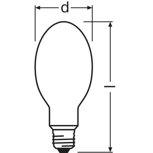 HQL 80W E27 RWL1 OSRAM