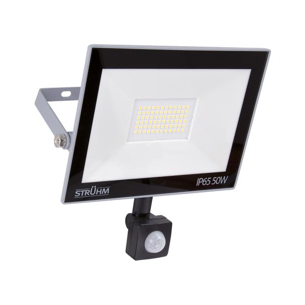 Naświetlacz SMD LED z czujnikiem ruchu KROMA LED S 50W GREY 6500K 03707 IDEUS