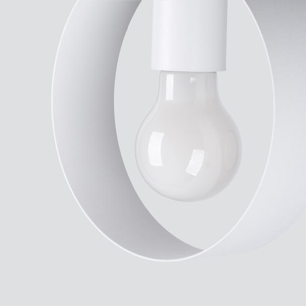 Sollux Lampa wisząca TITRAN 1 biała SL.1137