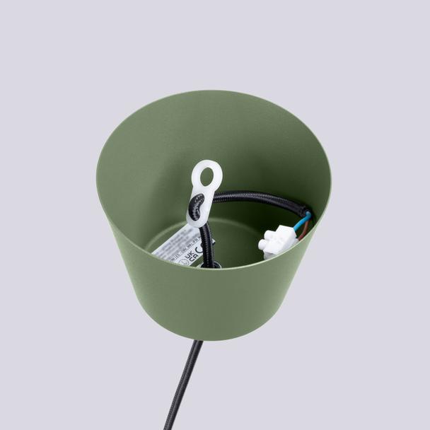 Sollux Lampa wisząca BILO zielona oliwka