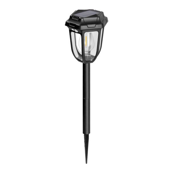 Lampa solarna lampka FANOS LED z czujnikiem ruchu 300lm IP44 3000K ciapła biała SL/R-2/B ORNO