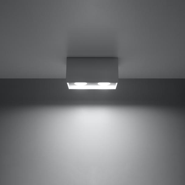 Sollux Plafon QUAD MAXI szary SL.0382