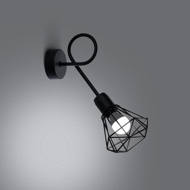 Sollux Kinkiet ARTEMIS 1S czarny SL.1108