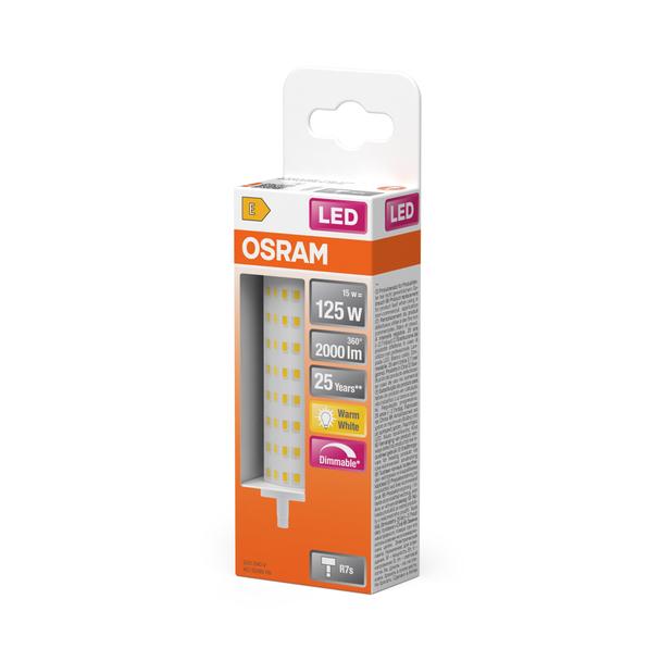 LAMPA LED LINE 118mm 125D 16W/827 230V R7S 6X1