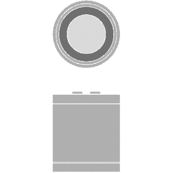 Oprawa DOWNLIGHT SURFACE DN 90 P 15W 840 60D IP65 WT