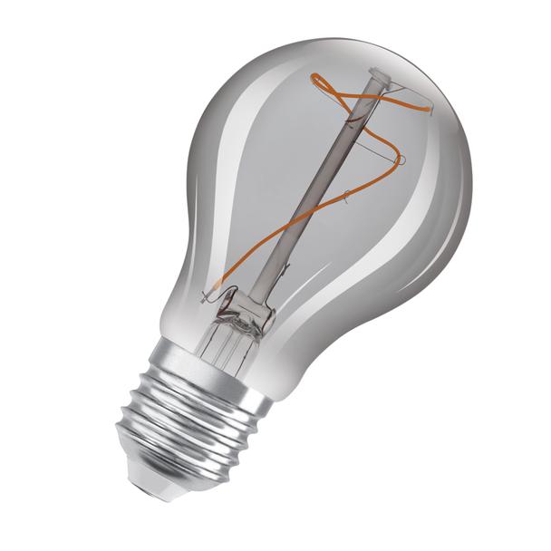 Lampa LED Vintage 1906 LED CL A Filament szkło przezroczyste SMOKE non-dim 3,4W/818 E27