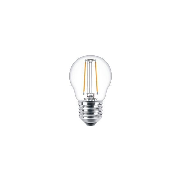 Żarówka LED Kulka 2W=25W 250lm / 2700K barwa ciepła LEDLuster 2-25W P45 E27 827 9,29001E+11 PHILIPS