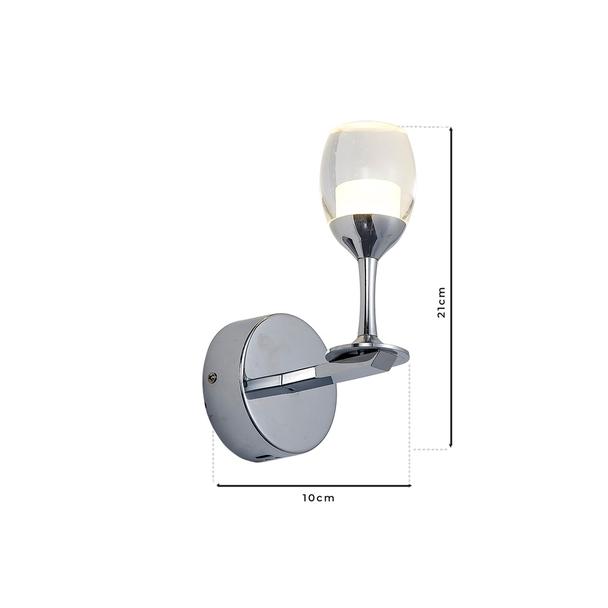 kinkiet LED Coppa 5W 350lm 4000K ML307 Milagro