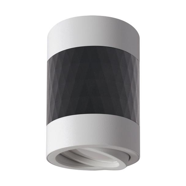 Oprawa sufitowa PIANO DWL GU10 BLACK/WHITE 04027 IDEUS