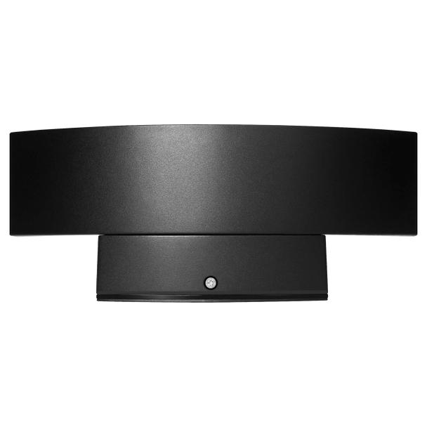 PILEA LED 9W, lampa ogrodowa z czujnikiem PIR, 700lm, IP54, 4000K, czarna AD-OP-6572BLPMR4 ORNO