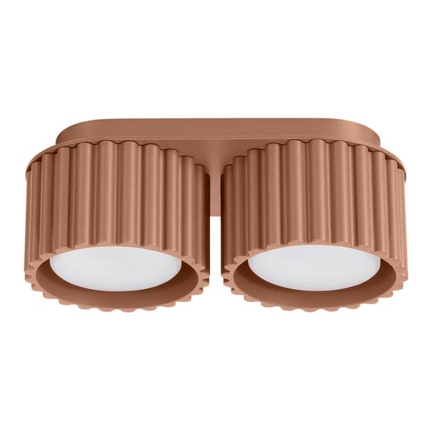 SOLLUX Plafon AURA 2 mocca Gx53 ; SL.1808