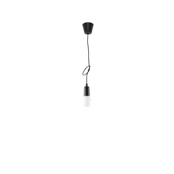 Sollux Lampa wisząca DIEGO 1 czarna SL.0572