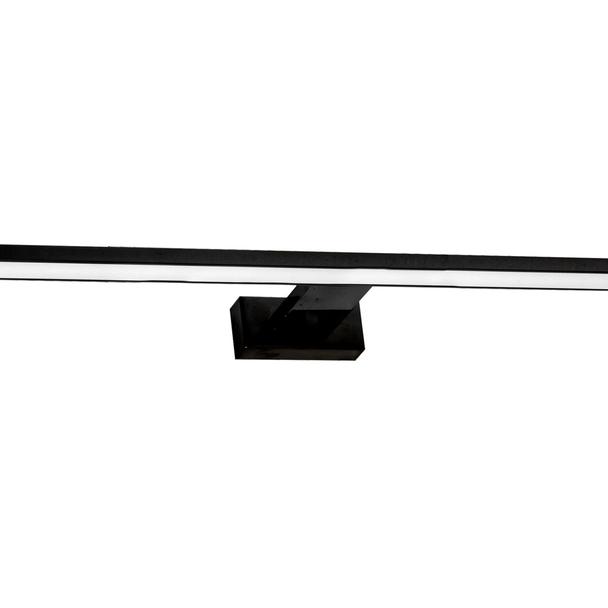 kinkiet łazienkowy nad lustro LED Shine 15W 1050lm 4000K czarny ML6336 Milagro