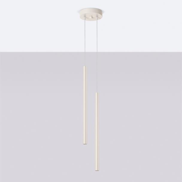 Sollux Lampa wisząca PASTELO 2 beżowa SL.1513