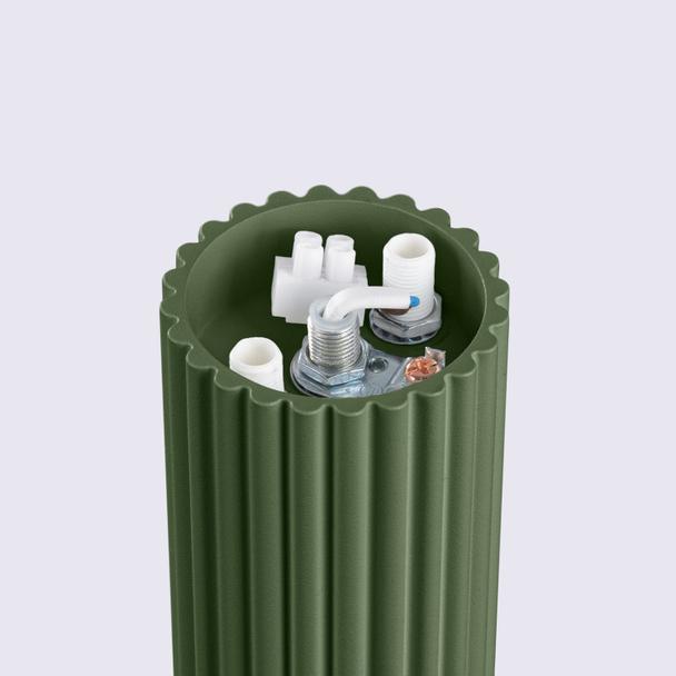 Plafon HALO zielony oliwkowy IP44