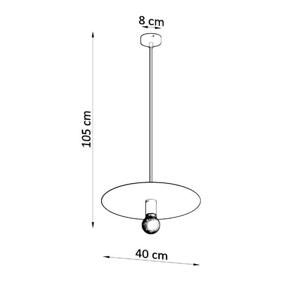 Sollux Lampa wisząca FLAVIO biała SL.0852