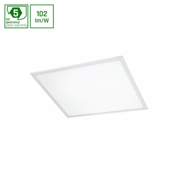 Panel LED ALGINE LED 230V 45W 100lm/W IP20 600x600mm CW 5 lat gwarancji  SLI035037CW Spectrum Led