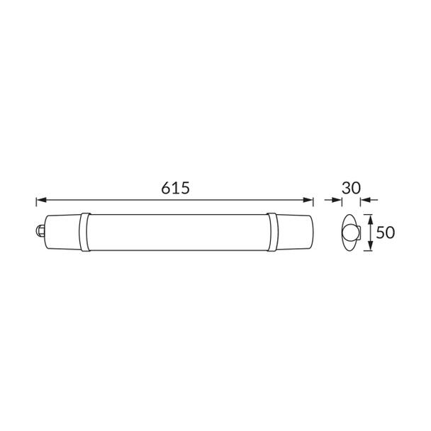 IBIS LED 18W 4000K 03789 IDEUS