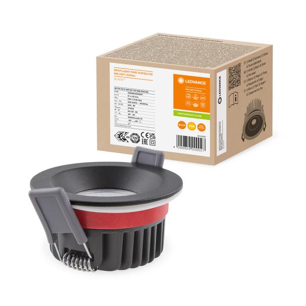 Oprawa SP FP FIX P 8W 927 PS DIM IP65 BK