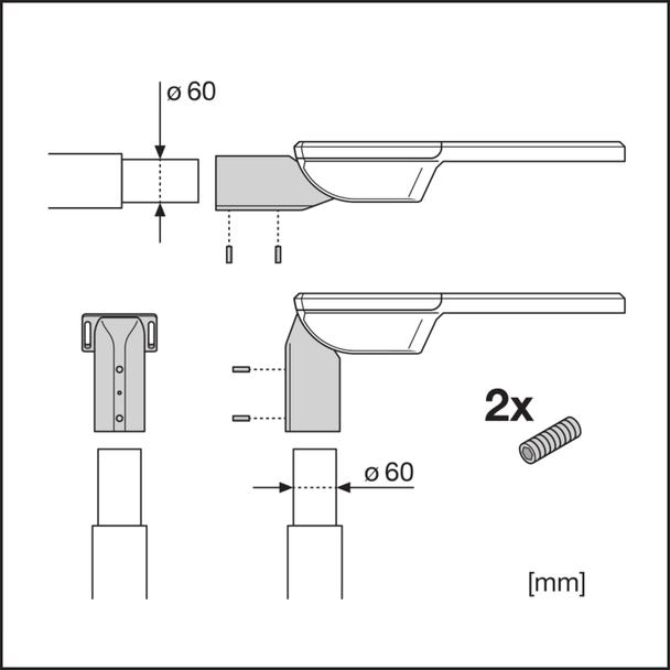 Oprawa uliczna STREETLIGHT FLEX LARGE 110W 730 RW35ST ALW