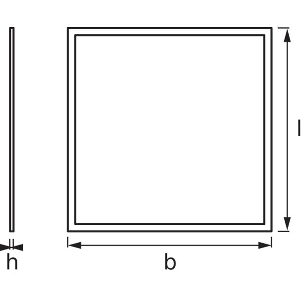 Oprawa ECO PANEL 600 865 40W WH VS5