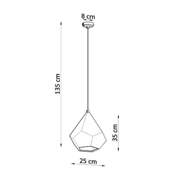 Sollux Lampa wisząca ceramiczna PAVLUS SL.0844
