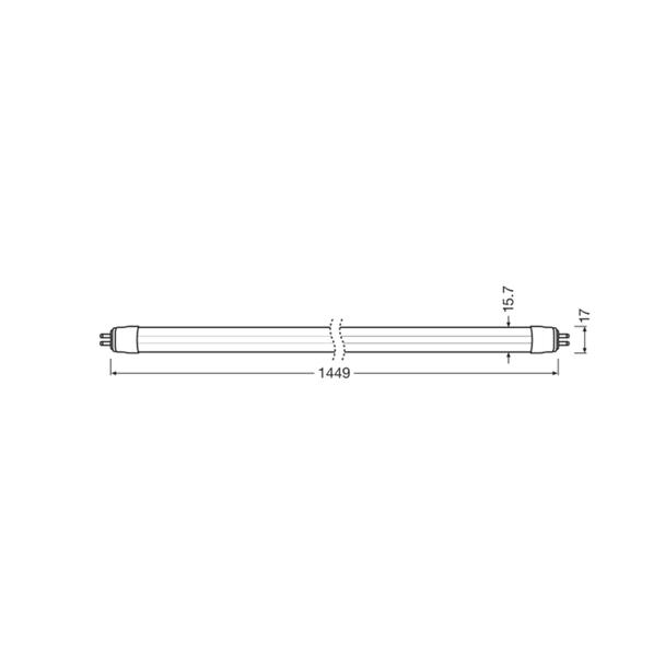 Tuby LEDTUBE T5 EXT P HO49 1449mm 26W 840    LEDV