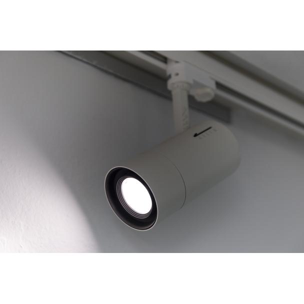 Szynowa oprawa TRACKLIGHT SPOT ZOOM D85 25W 3000K DIM 97R WT