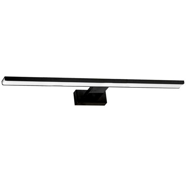 kinkiet łazienkowy nad lustro LED Shine 15W 1050lm 4000K czarny ML6336 Milagro