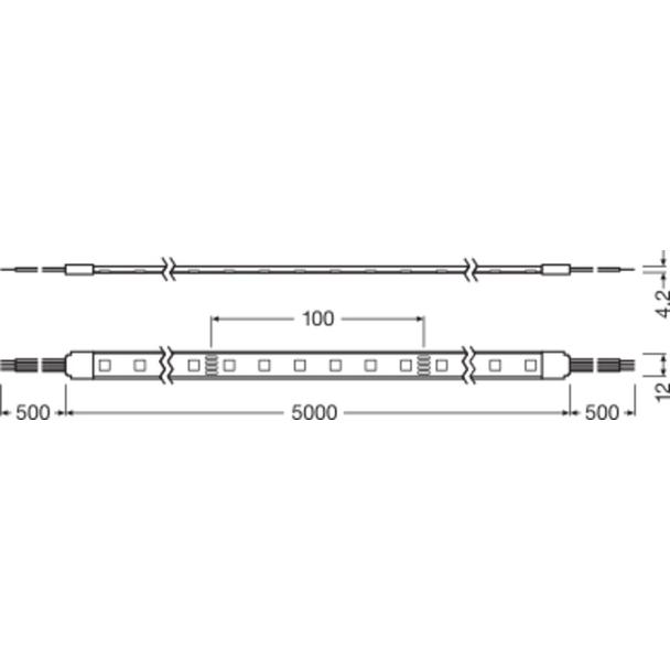 Pasek LED Value LS VAL-500/RGB/5/IP65