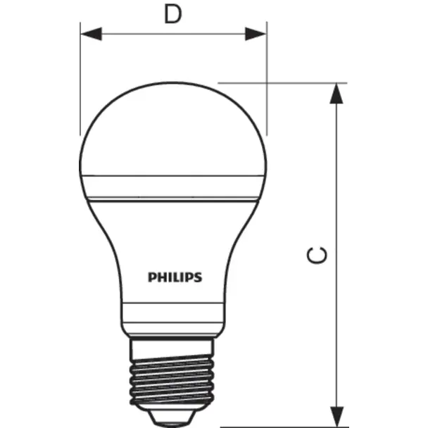 Żarówka LED CorePro kulka 12,5-100W A60 E27 840 4000K barwa neutralna produkt wycofany 9,29001E+11 PHILIPS