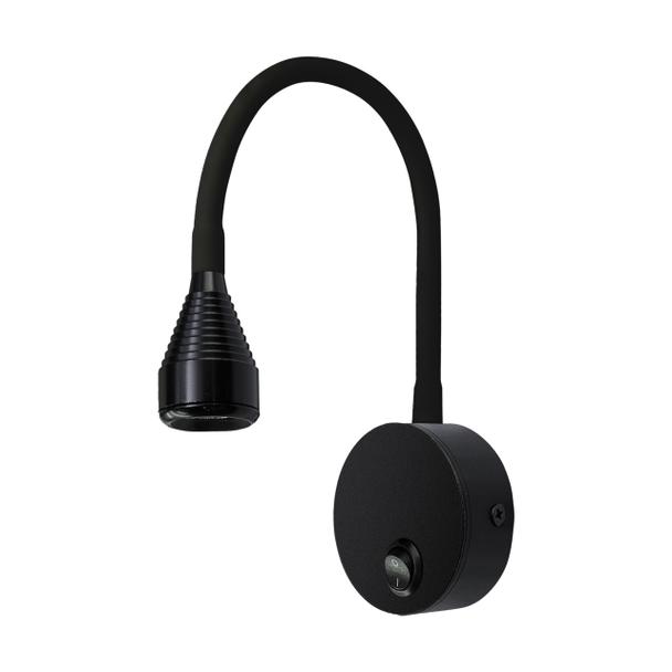 Oprawa dekoracyjna COB LED POLA LED 3,5W BLACK 4000K 03739 IDEUS