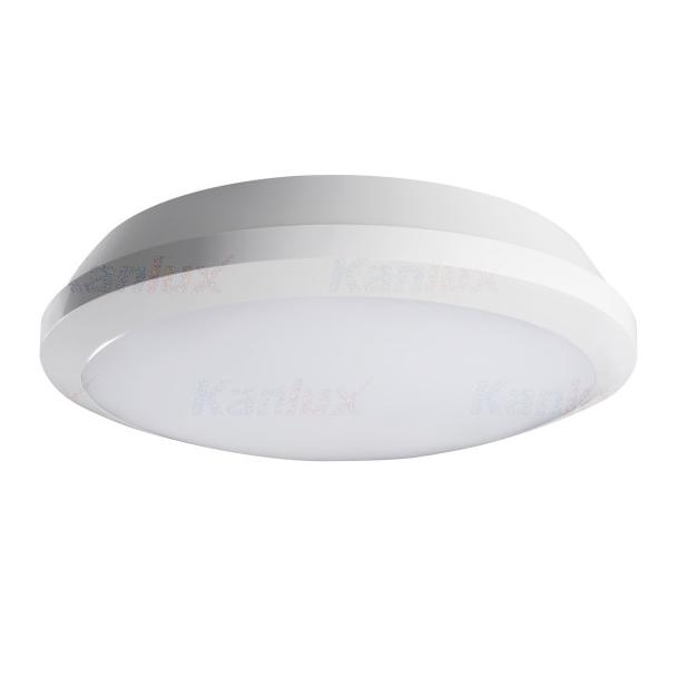 Plafoniera LED DABA PRO 26W NW-SE-B 2800lm 4000K czarna IP65 z czujnikiem mikrofalowym 19066 KANLUX