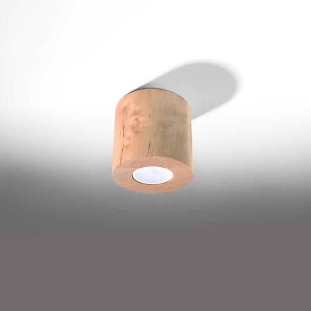 Sollux Plafon ORBIS naturalne drewno SL.0492
